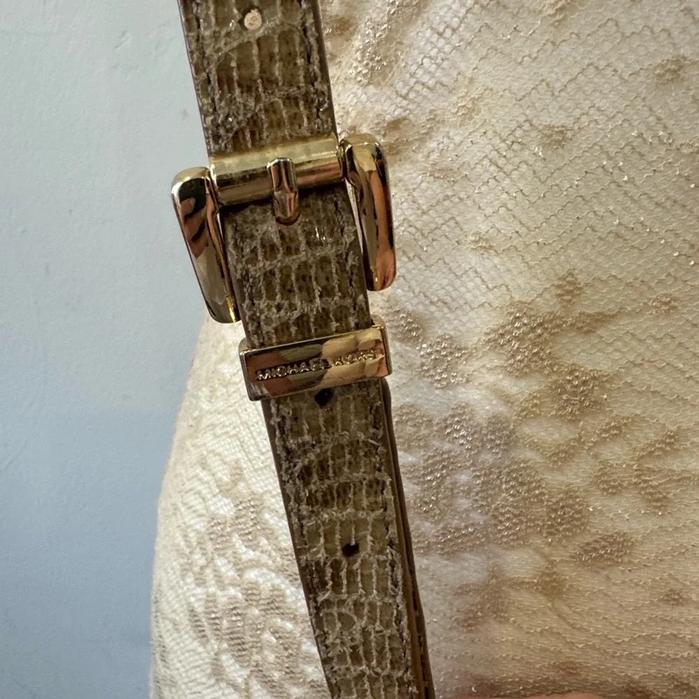 Michael Kors Beige Crossbody Bag
